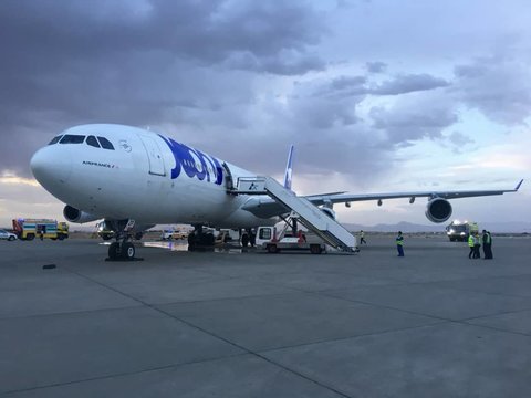 هواپیمای ایرفرانس اصفهان را به مقصد دبی ترک کرد