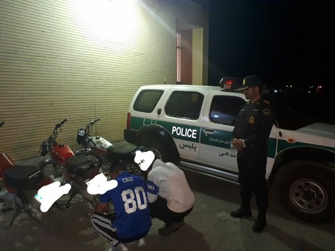 دستگیری باند سارقان موتورسیکلت در گلپایگان 