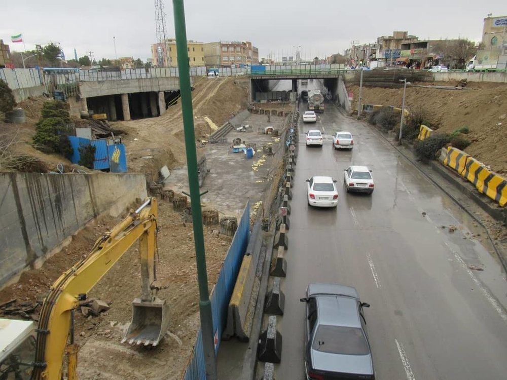پایان محدودیت‌های ترافیکی زیرگذر میدان عاشق اصفهانی