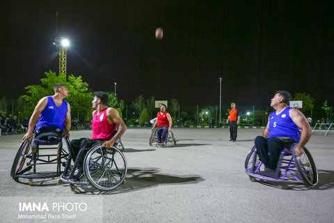 مسابقات بسکتبال با ویلچر جام مولای عرشیان