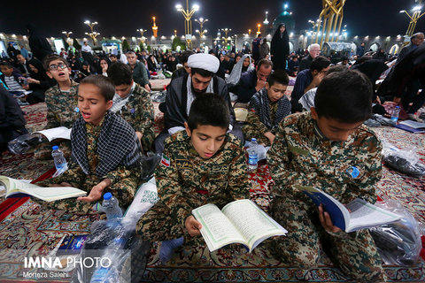 احیای شب نوزدهم ماه مبارک رمضان در حرم رضوی
