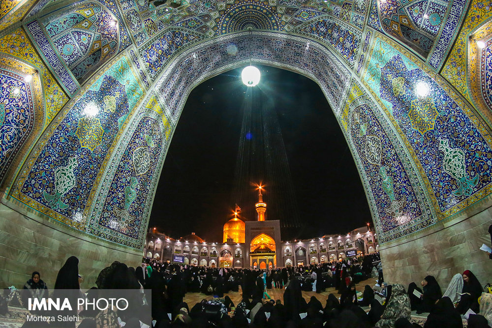 Iranians observed "Night of Destiny"