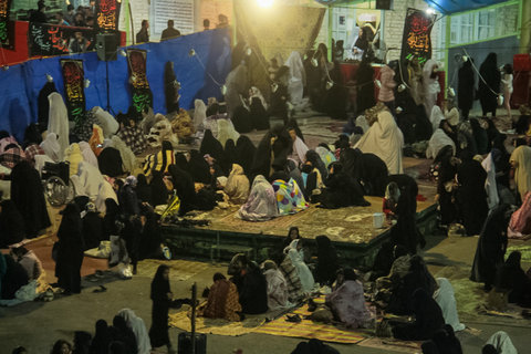 احیای شب بیست و یکم ماه رمضان در سمیرم