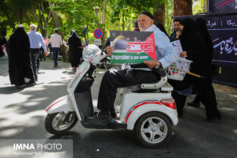 راهپیمایی روز جهانی قدس در اصفهان(۲)