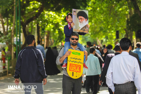 راهپیمایی روز جهانی قدس در اصفهان(۲)