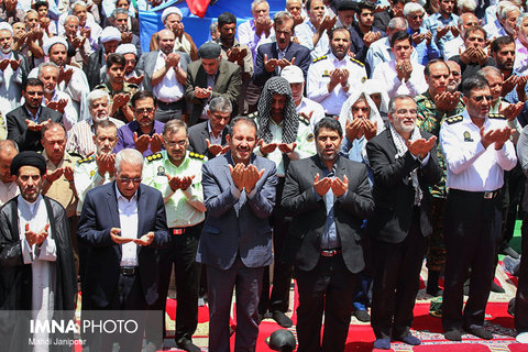 نماز جمعه اصفهان در روز جهانی قدس