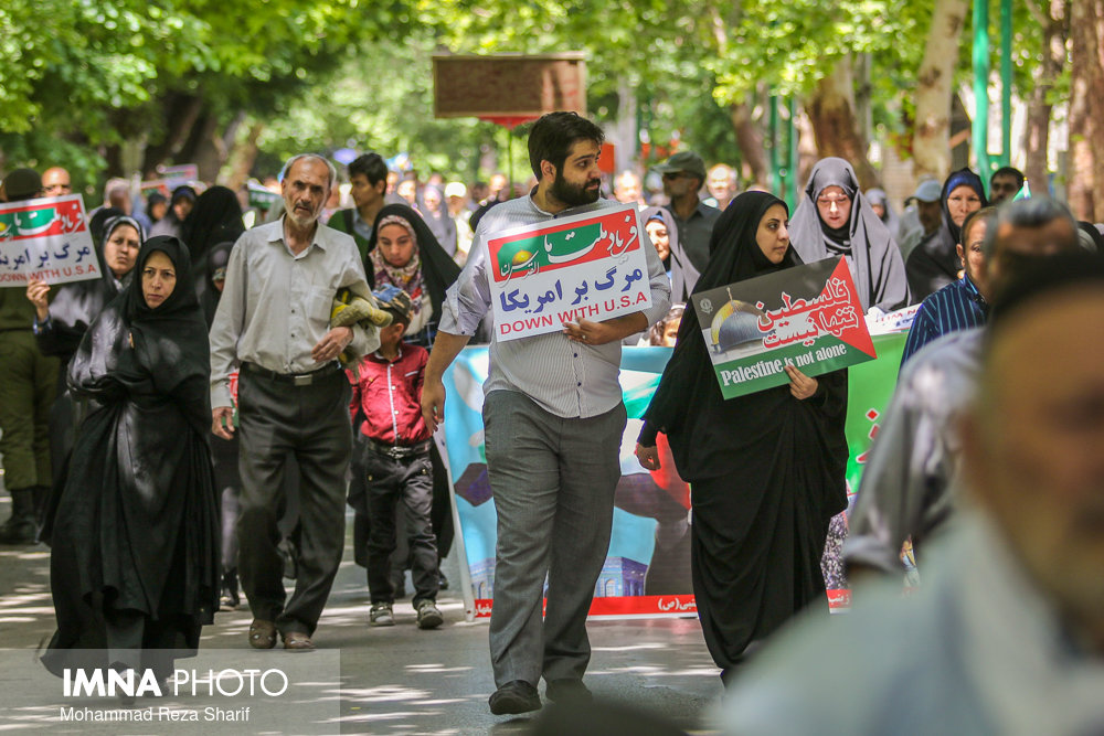 راهپیمایی روز جهانی قدس در اصفهان (۱)