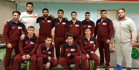 قهرمانی ایران در مسابقات وزنه برداری جوانان جهان