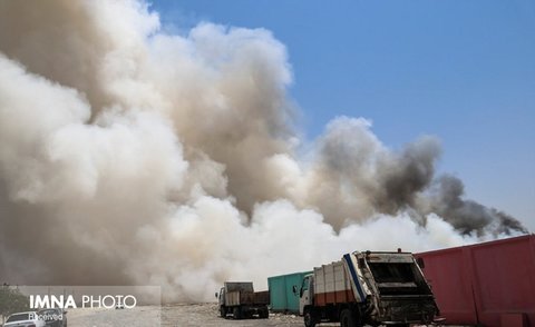 علت آتش‌سوزی در سایت تفکیک زباله "صفیره" مشخص شد