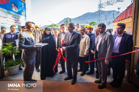 افتتاح پست 230 کیلوولت GIS با حضور وزیر نیرو