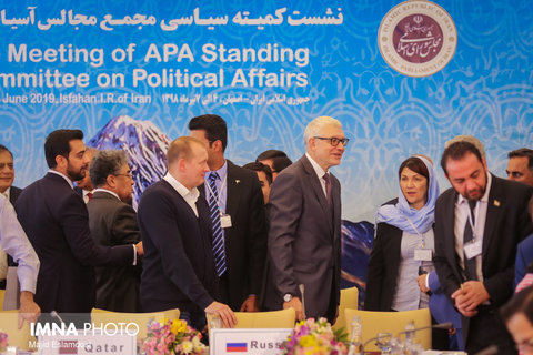 آیین افتتاحیه نشست کمیته سیاسی مجمع مجالس آسیایی (APA)