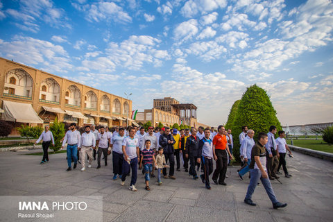 همایش ورزش صبحگاهی به مناسبت هفته مبارزه با مواد مخدر