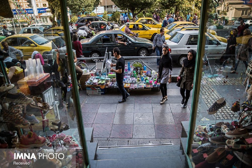 کاهش ۴۶ درصدی تعداد دست‌فروشان تهران