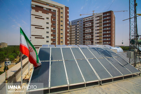 احداث نیروگاه برق خورشیدی در  منطقه ۷ اصفهان