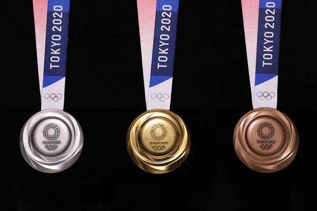 اشکال مدال‌های المپیک ۲۰۲۰  مشخص شد + عکس