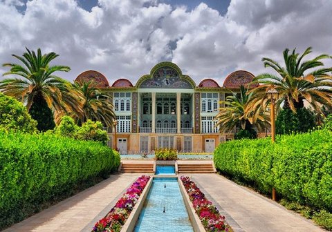 ساخت باغ ایرانی با معماری خاص در شیراز