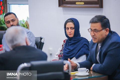 دیدار اعضای انجمن کلیمیان با شهردار اصفهان
