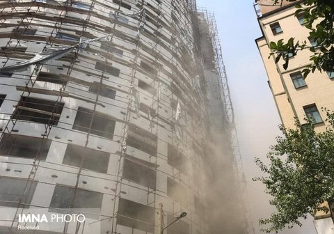 علت آتش‌سوزی هتل آسمان تا ساعات آینده اعلام می‌شود