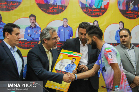 تجلیل از افتخار آفرینان ملی پوش اسکیت اصفهان در مسابقات جهانی بارسلونا