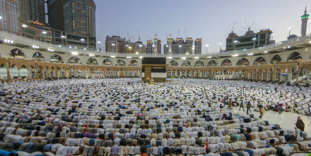 Pilgrimage to Mecca in Saudi Arabia