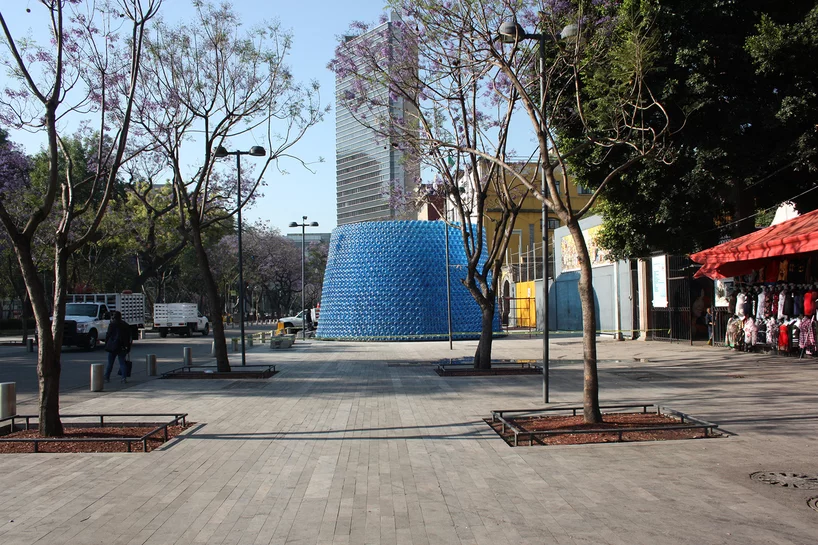 پاویون پلاستیکی در جشن معماری مکزیک