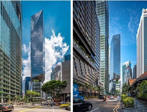 برج رابینسون؛ نماد شهرسازی پایدار در سنگاپور