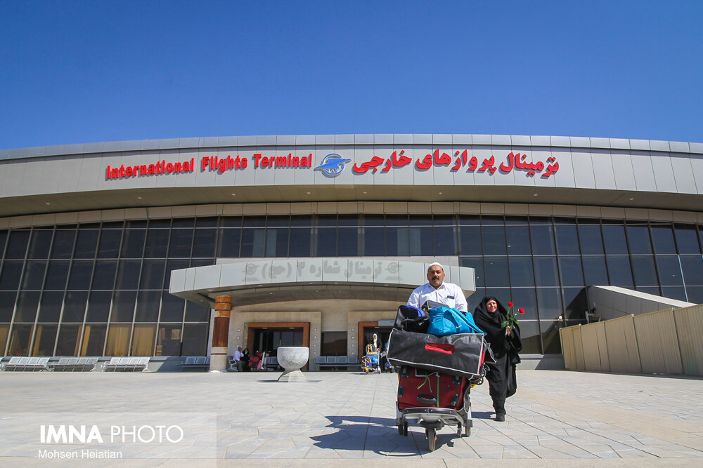 ۲ پروژه فرودگاه شهیدبهشتی اصفهان به بهره برداری رسید