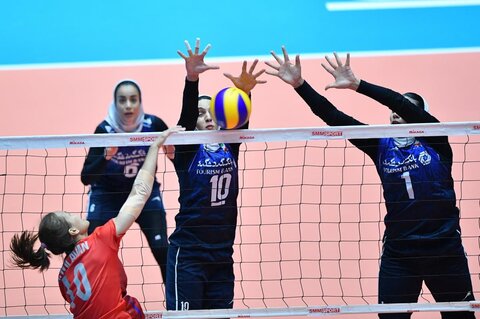 چهارمین شکست والیبال بانوان/ ایران مقابل قزاقستان هم باخت