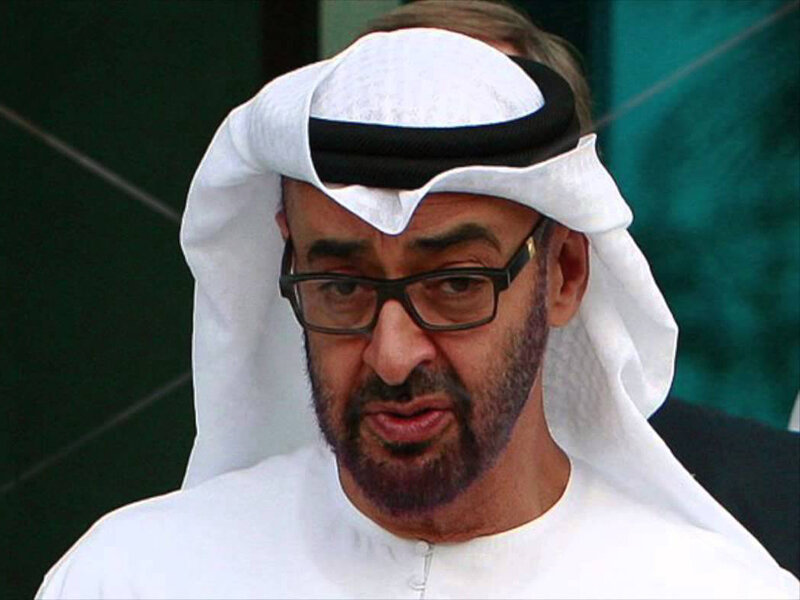 بن زاید رئیس امارات شد