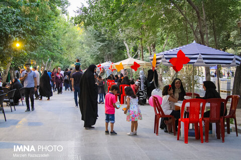 گذر فرهنگی چهارباغ در پنجمین روز جشنواره کودک