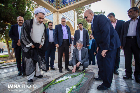 سفر وزیر فرهنگ و ارشاد به اصفهان‎