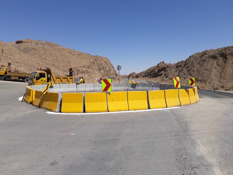 افتتاح جاده دسترسی روستای سبزآباد