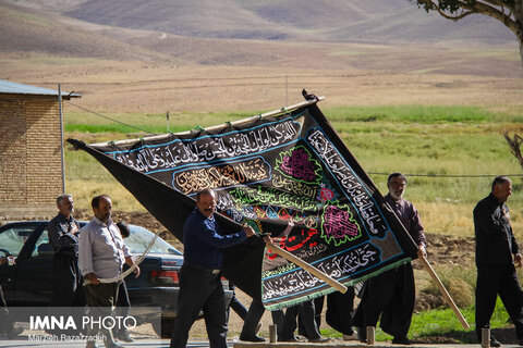 عزاداری تاسوعای حسینی در روستای بارده‎ شهرکرد