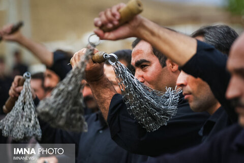 مراسم عزاداری عاشورای حسینی در روستای انامق آذرباجان شرقی