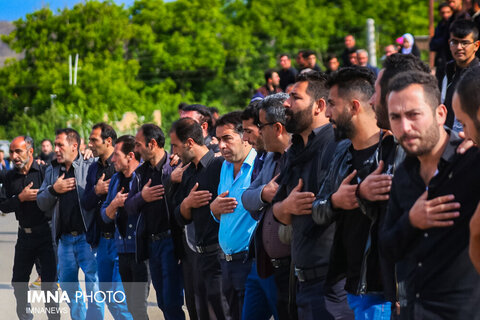 مراسم عزاداری عاشورای حسینی در روستای انامق آذرباجان شرقی