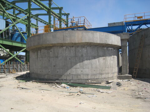 ساخت مخزن بتنی آب با ظرفیت بیش از ۵۰۰ متر مکعب در جمکران
