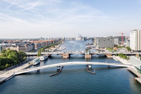 احداث پلی مخصوص دوچرخه‌سواری و پیاده‌روی در دانمارک