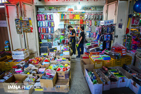 Students are busy buying Stationary Items 