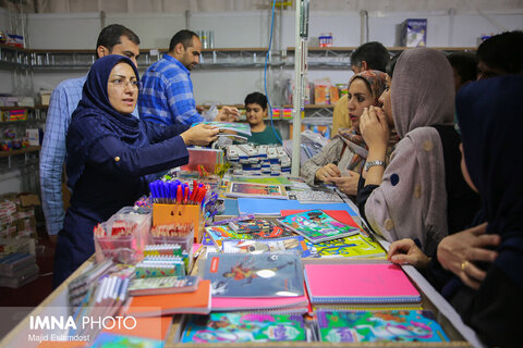 Students are busy buying Stationary Items 
