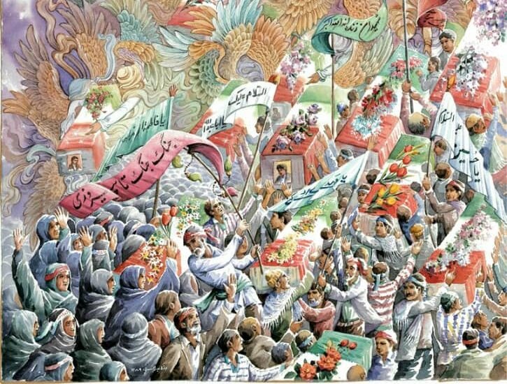 نقاشی دفاع مقدس؛ تاثیرگذار در تاریخ هنر انقلاب اسلامی