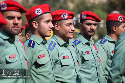 استقرار نیروهای آتش نشان در ۱۲ بوستان بزرگ مشهد