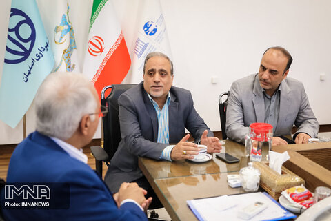 دیدار  مدیر عامل مخابرات با شهردار اصفهان  