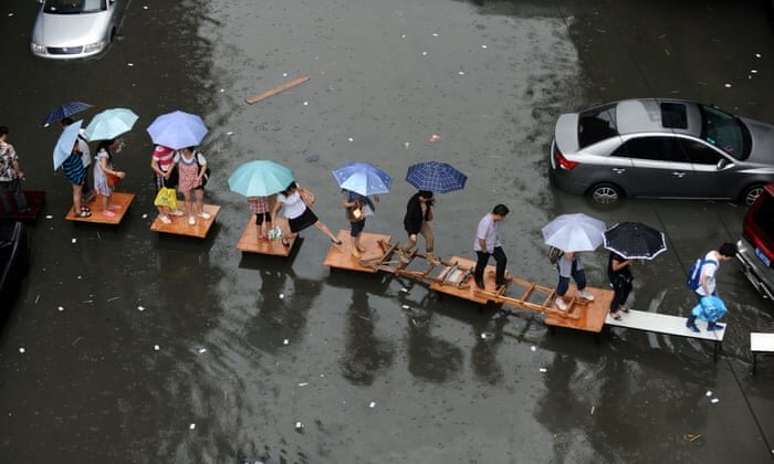 راهکار چین برای جلوگیری از غرق شدن شهرها
