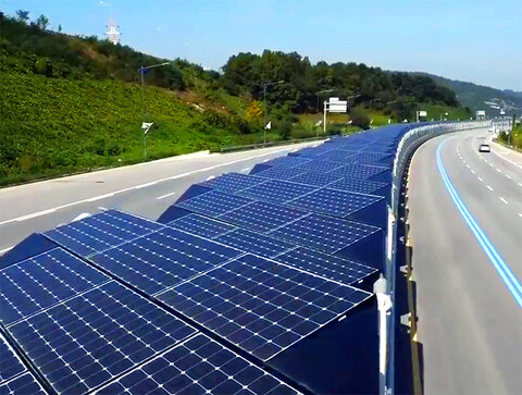 مسیر دوچرخه‌سواری خورشیدی در کره جنوبی
