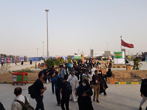 خروج بیش از ۶۰ هزار زائر ایرانی از مرزهای خوزستان