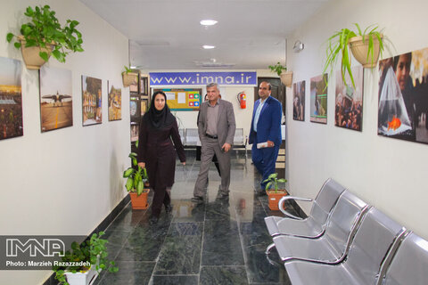 بازدید مدیر عامل شرکت مترو اصفهان از ایمنا