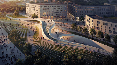 طراحی ایستگاه‌های جدید مترو در اسلو با الهام از طبیعت