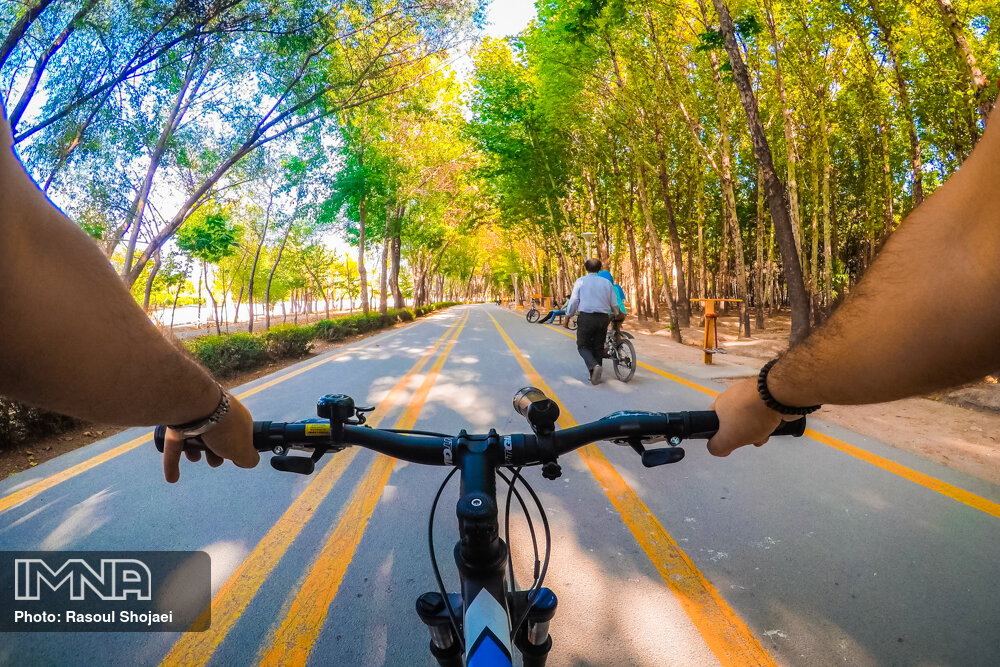 مسیر دوچرخه سواری یزد به تفت تا ۴ ماه دیگر تکمیل می‌شود