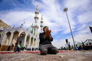 مراسم اربعین حسینی در امامزاده سید محمد خمینی شهر