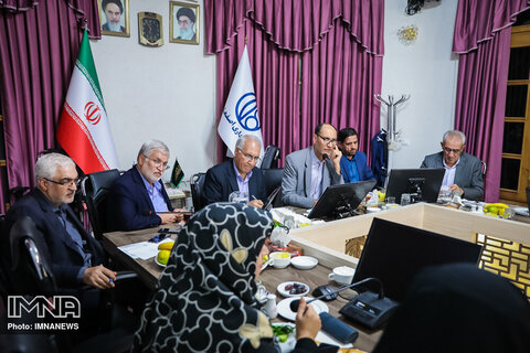 جلسه مشترک مدیران شهری اصفهان